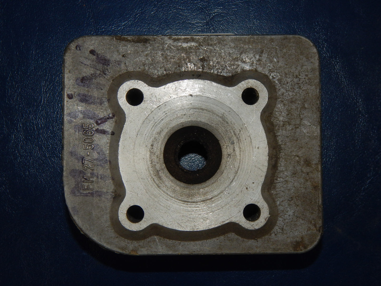 VINTAGE MORINI MOTOR ENGINE 50cc CYLINDER HEAD FM 27-5065 MOTORCYCLE MOPED ITALY - MotoRaider