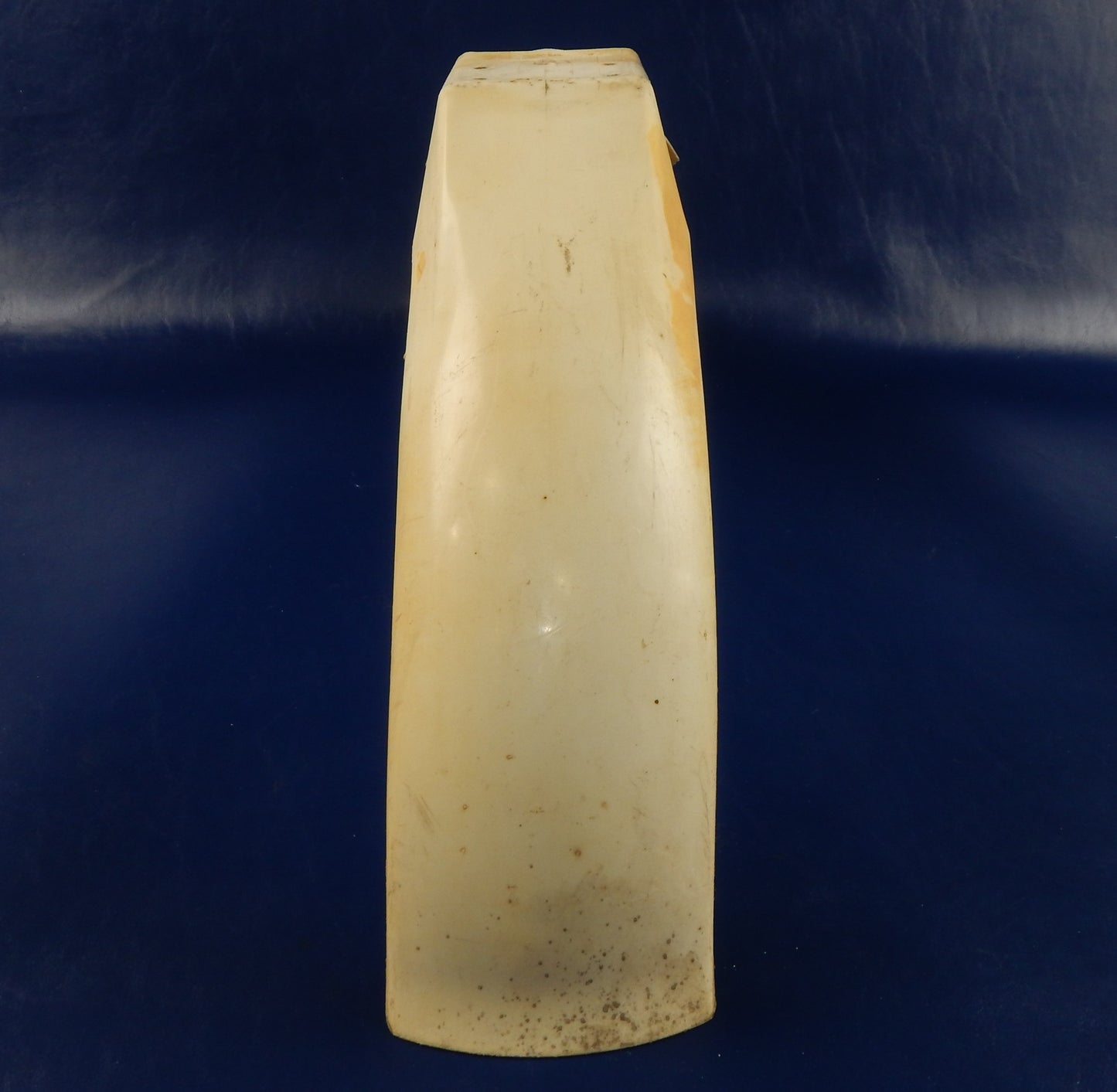 PRESTON PETTY MX MUD GUARD FRONT FENDER WHITE PLASTIC L=39" VINTAGE ENDURO CROSS - MotoRaider