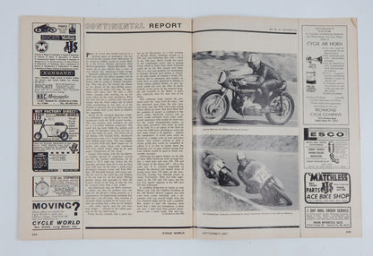 CYCLE WORD MAGAZINE 1967 ROAD TEST 360 GREEVES CHALLENGER 250 RANGER DUNSTALL - MotoRaider
