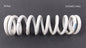 NOS OEM KTM WP 64 WHITE SPRING SHOCK LENGTH 280 mm I.D. 60 mm VINTAGE MOTOCROSS - MotoRaider