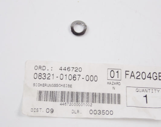 NOS OEM SUZUKI 1981 GS550X FRONT BRAKE HOSE LOCK WASHER 08321-01067-000 - MotoRaider