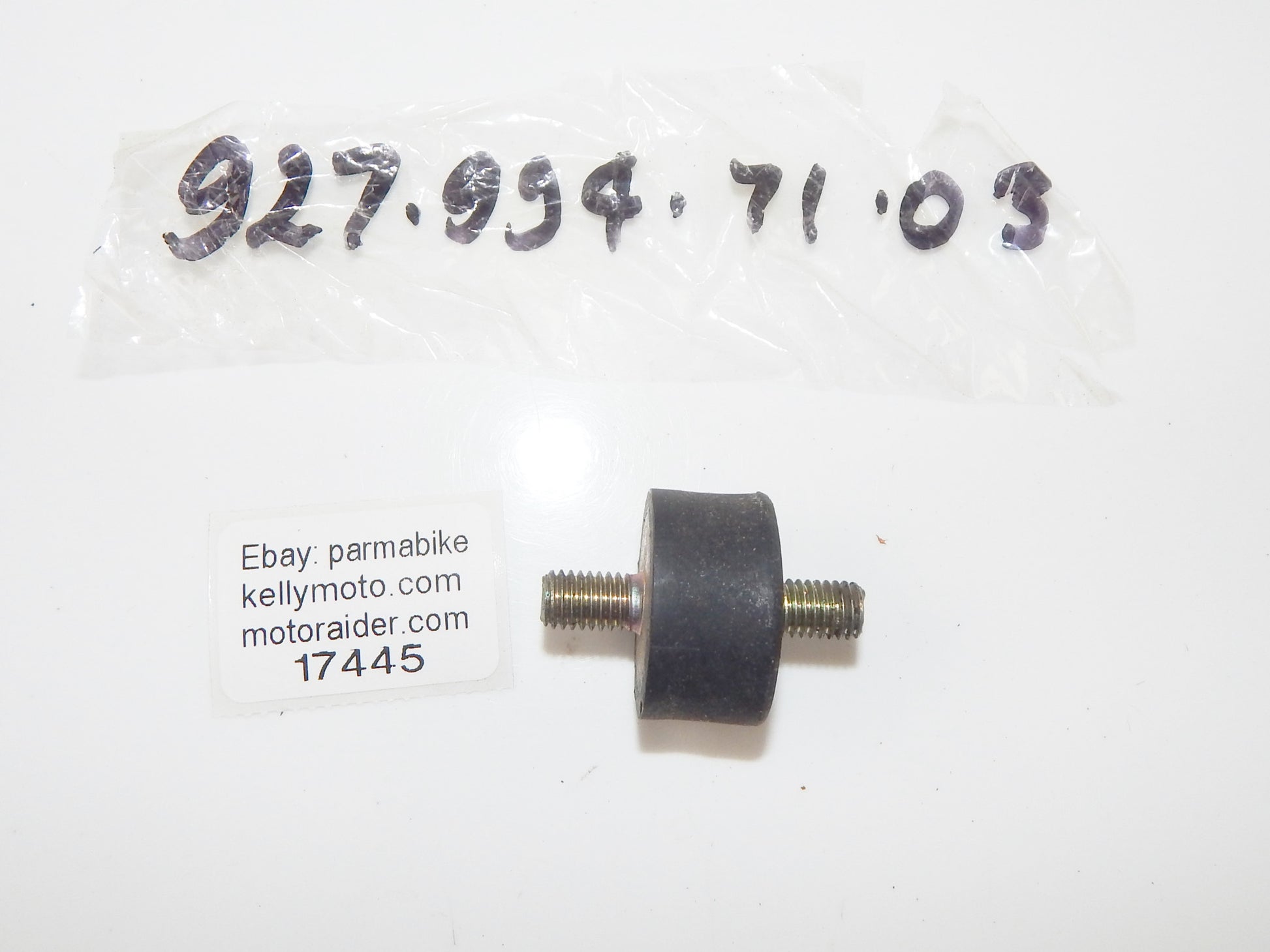 OEM SACHS HERCULES DKW 1977 GS 125 175 250 350 RUBBER ANTIVIBRANT 9279-947-103 - MotoRaider
