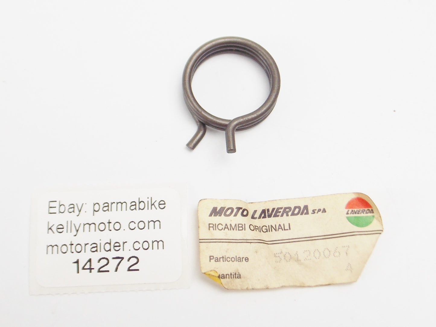 OEM LAVERDA ZUNDAPP LZ 50 GEAR PEDAL SHIFTER RETURN SPRING 50120067 | 50 120 067 - MotoRaider