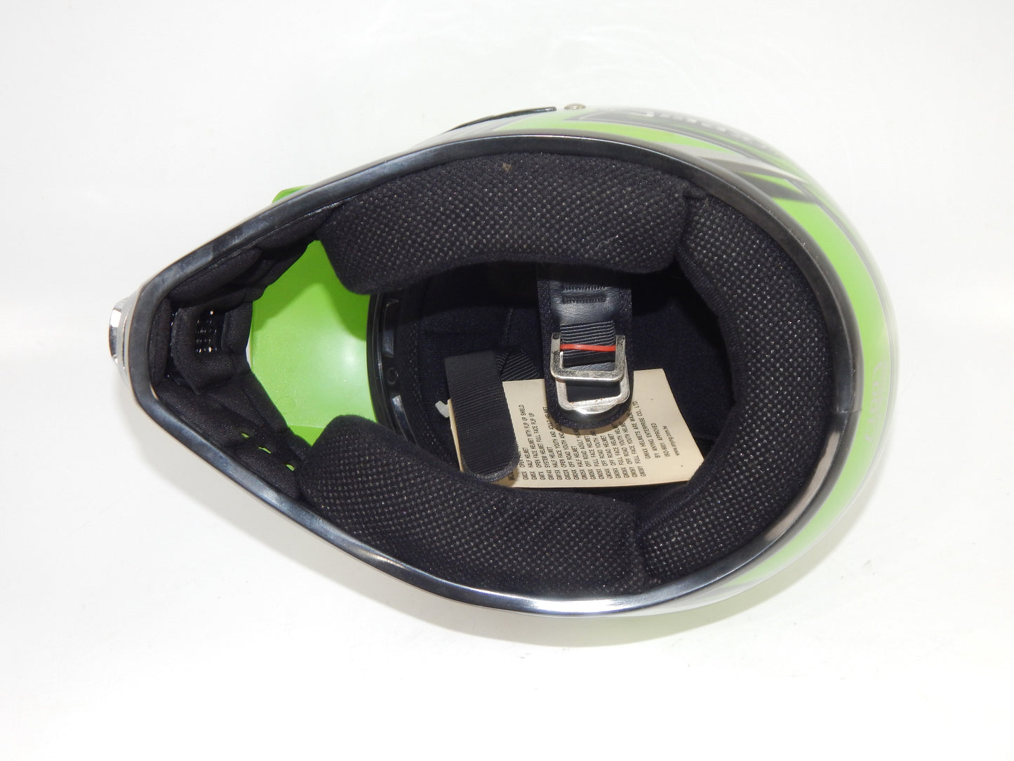 GMAX PLATINUM SERIES MOTORCYCLE HELMET LIGHT GREEN SIZE S OFF ROAD ATV CROSS - MotoRaider