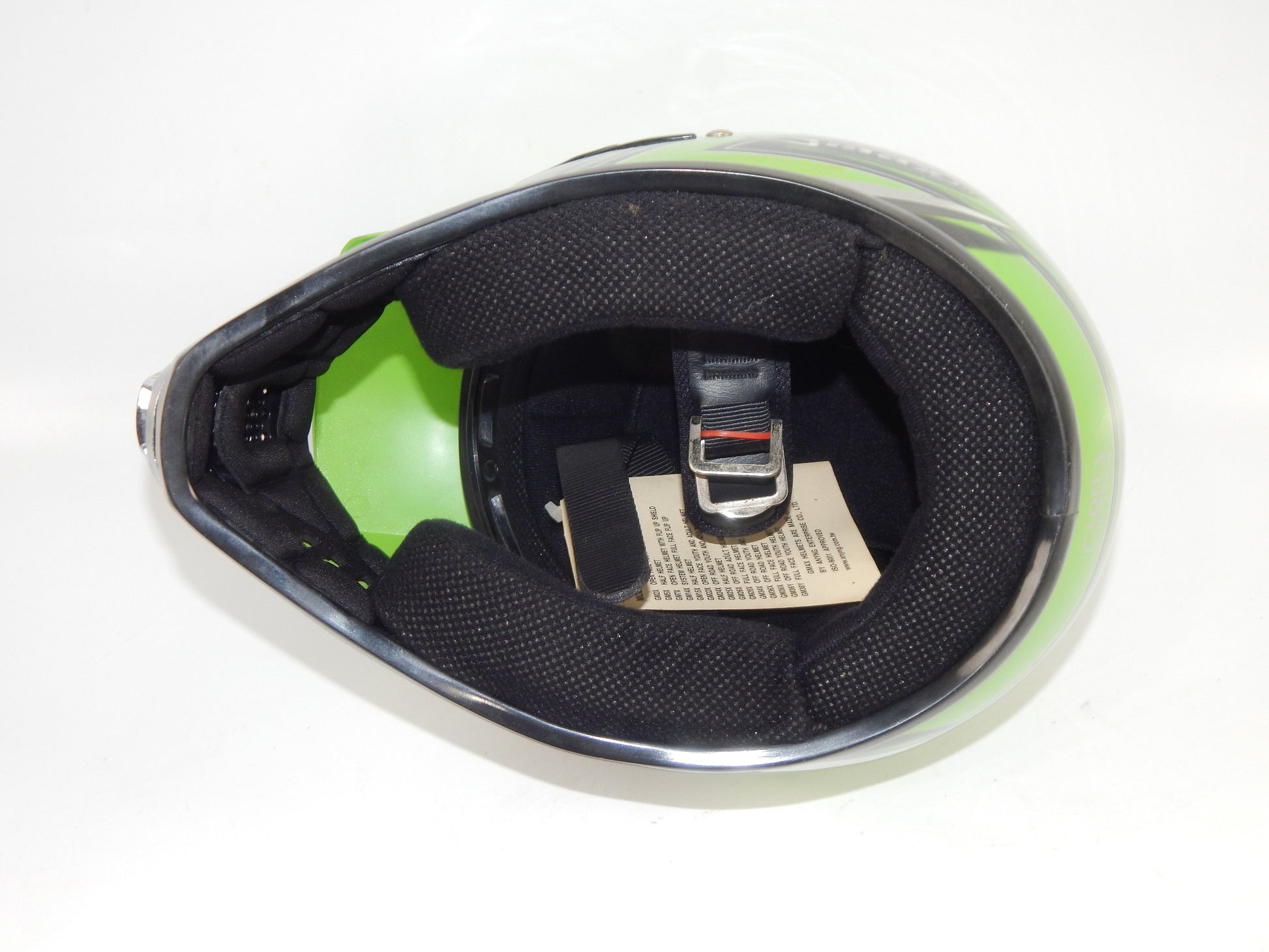 GMAX PLATINUM SERIES MOTORCYCLE HELMET LIGHT GREEN SIZE S OFF ROAD ATV CROSS - MotoRaider
