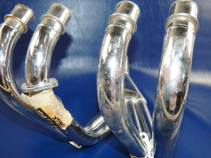 NOS MARVING CHROME 4 in 1 HEADER FRONT EXHAUST MUFFLER PIPE YAMAHA XJ900 Y47C - MotoRaider