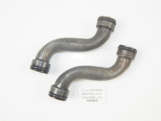1986 SUZUKI GSXR 750 MOTOR ENGINE OIL PUMP OUTLET PIPE HOSE TUBE+O-RING VINTAGE - MotoRaider