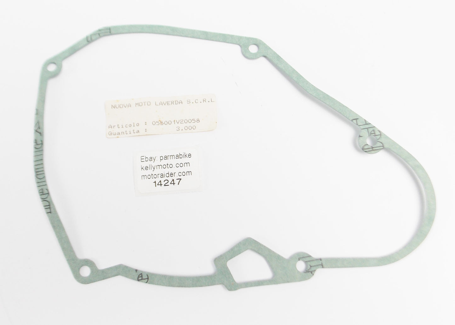 OEM LAVERDA 180cc SERIES ENGINE ALTERNATOR COVER GASKET SEAL INNER 55120058 - MotoRaider
