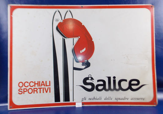 SALICE ORIGINAL ITALIAN DEALER ONE SIDE SIGN SPORTS GLASSES MOTORCYCLE GOGGLES - MotoRaider