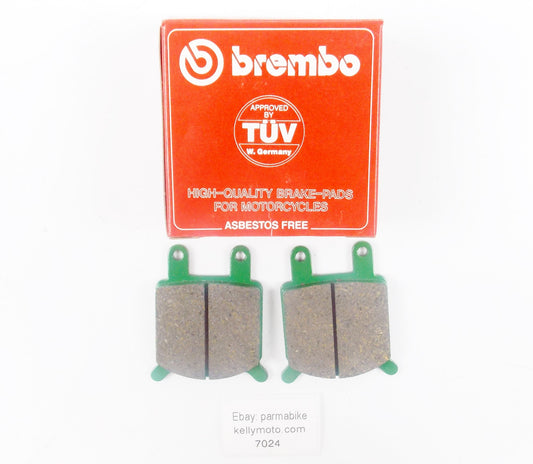 NOS BREMBO 1986 GARELLI GTA 125 FRONT PAIR BRAKE PADS 07.GR02.04 - MotoRaider
