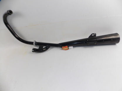 OEM SUZUKI 1981 GS550M MUFFLER EXHAUST PIPE RIGHT BLACK 14301-47361 | 1430147361 - MotoRaider
