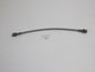 BRAIDED HYDRAULIC HOSE L=305mm THREAD 10mm OD=7mm MALE MALE BRAKE CLUTCH - MotoRaider