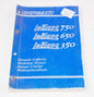 OEM DUCATI 1987 INDIANA 350 650 750 ITALY DEALER WORKSHOP REPAIR MANUAL BOOK - MotoRaider