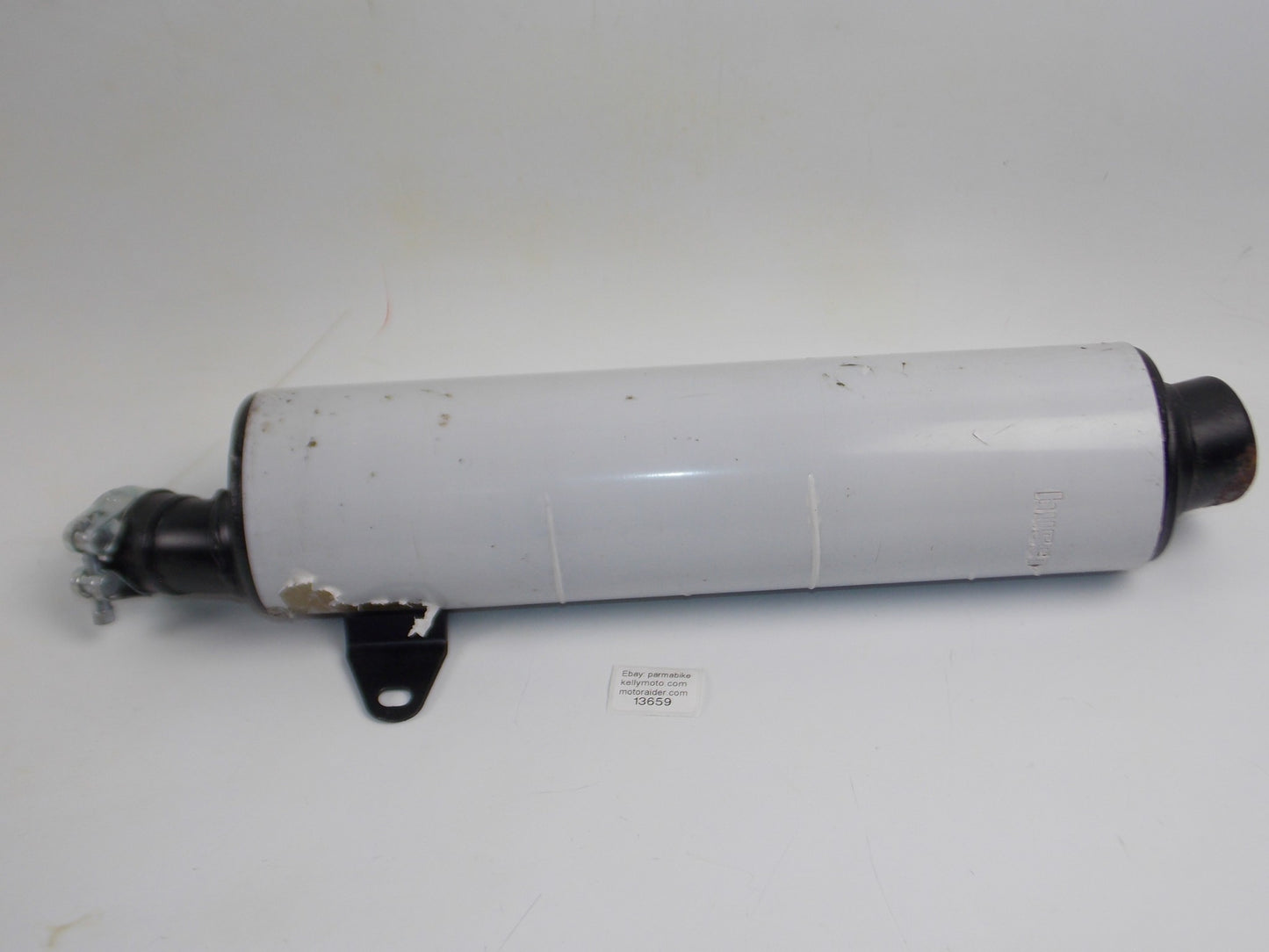BUSSO 578 EXHASUT MUFFLER SILENCER 1989-90 SUZUKI GS 500 STAINLESS - MotoRaider