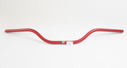 MOTORCYCLE ALUMINUM HANDLEBAR W=33.5" D=7/8" 22mm RED GILERA CAGIVA KTM MAICO - MotoRaider