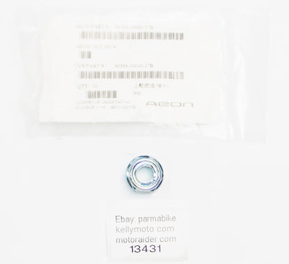 OEM AEON GOES 400 FRONT/REAR WHEEL NUT 90355-10000-17B - MotoRaider