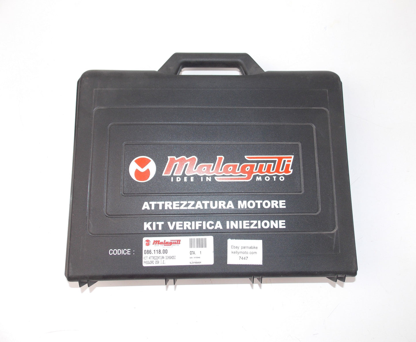 OEM MALAGUTI PASSWORD 250 EURO 3 INJECTION TESTER EQUIPMENT TOOL KIT 086.118.00 - MotoRaider