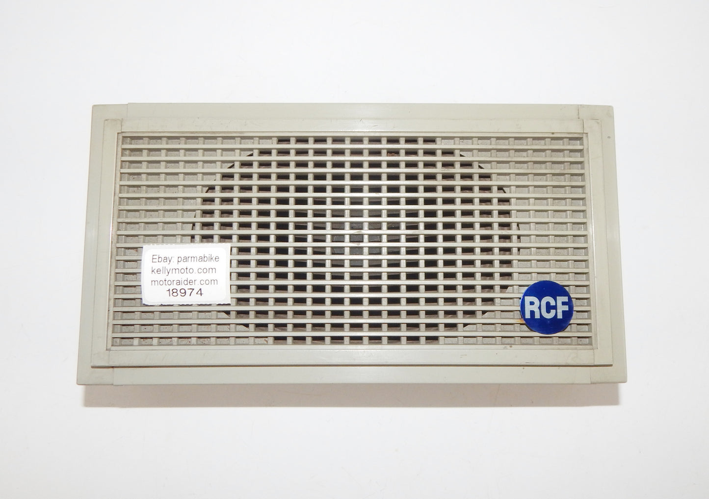 1970's RCF WALL MOUNT SPEAKER SHOP GARAGE CAVE VINTAGE ITALY 10 1/4x5 5/8x3 1/8" - MotoRaider