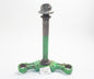 1970's FRONT FORK STEERING STEM + LOWER PLATE CONE RACES + DUST SEAL GREEN - MotoRaider