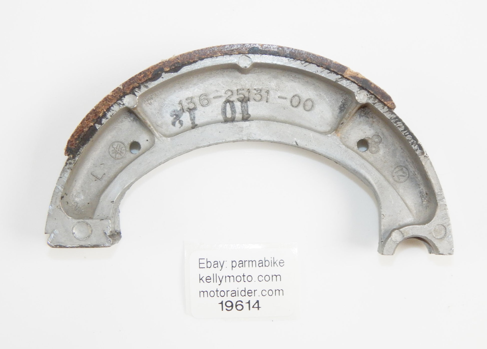 OEM YAMAHA XT500 DT1 RT1 IT490 IT465 IT250 BRAKE SHOE 136-25131-00 - MotoRaider