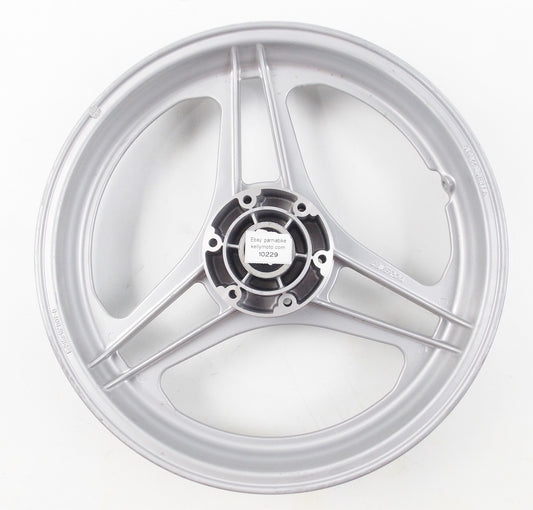 NOS OEM LAVERDA FRONT WHEEL RIM E-2.15X16" DOT-D 3 RAZZE STELLA SILVER - MotoRaider