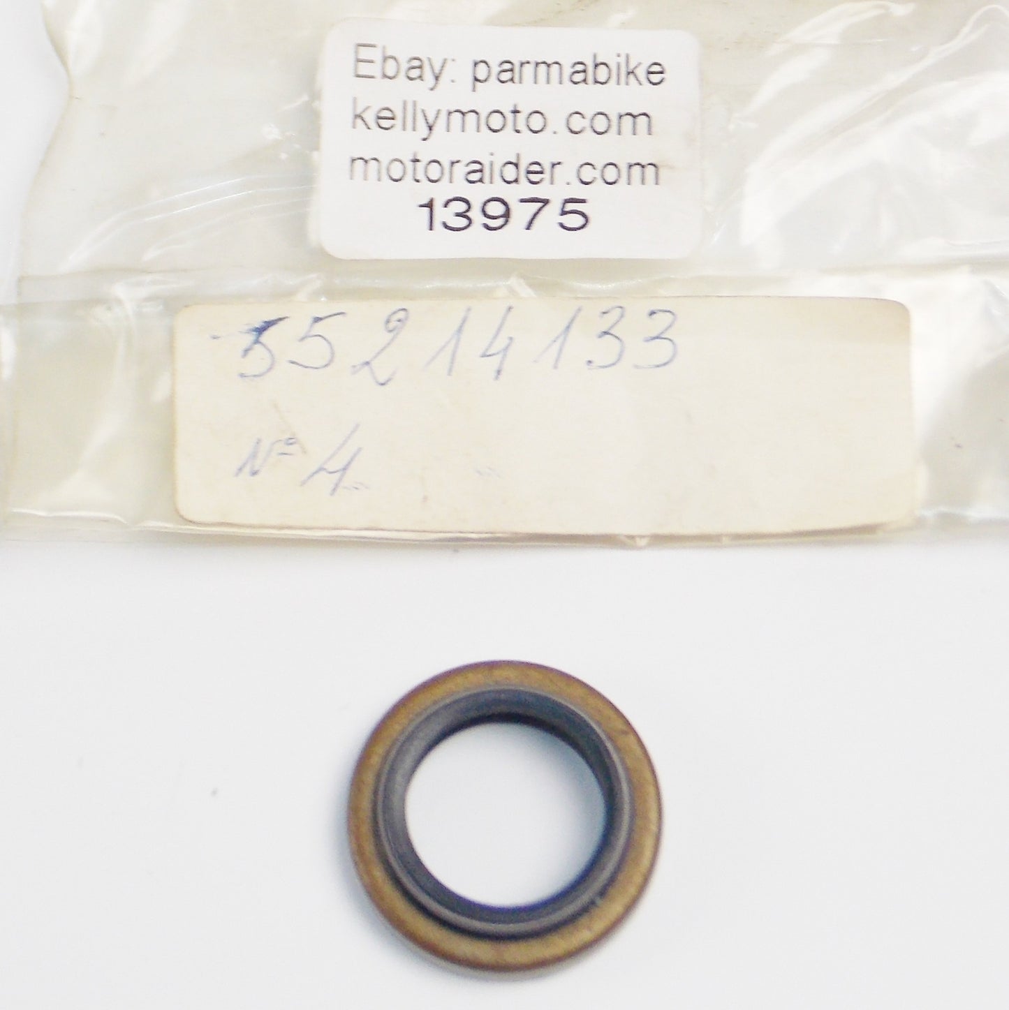 OEM LAVERDA LZ 125 175 CRANCKCASE ENGINE OIL GASKET SEAL 55214133 | 55 214 133 - MotoRaider