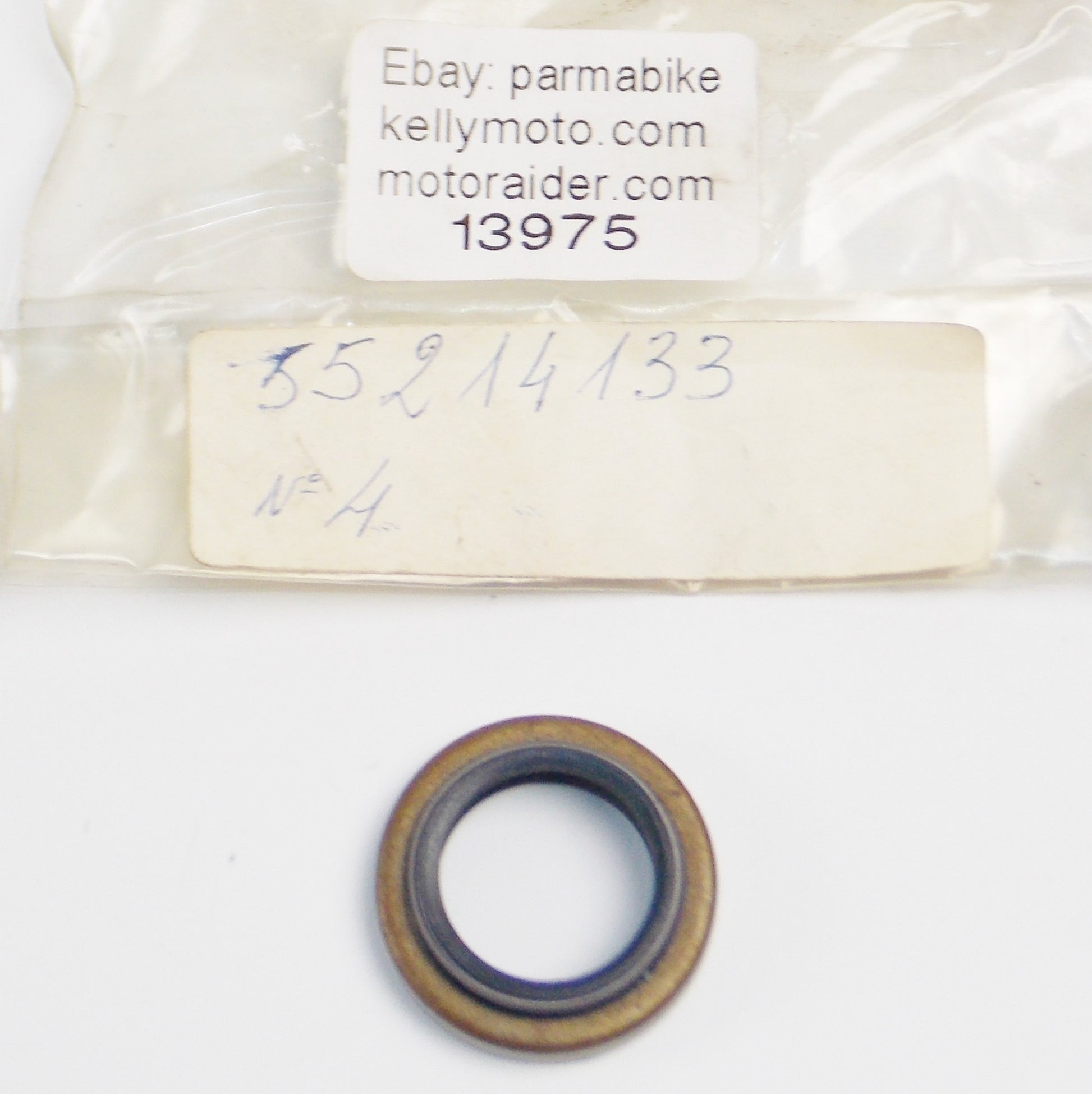 OEM LAVERDA LZ 125 175 CRANCKCASE ENGINE OIL GASKET SEAL 55214133 | 55 214 133 - MotoRaider