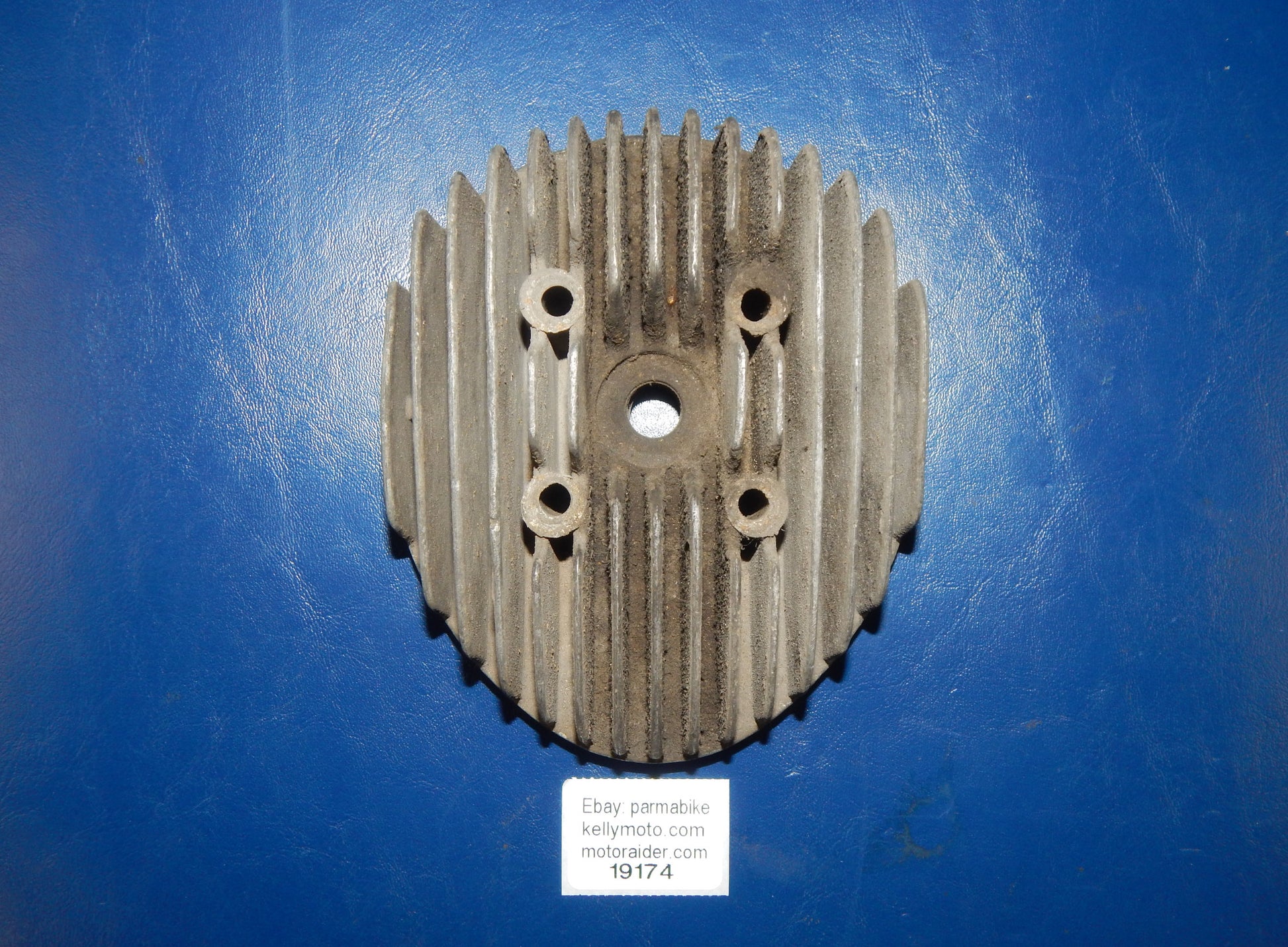 ITOM MOPED ENGINE MOTOR CYLINDER HEAD VINTAGE MOTORCYCES SCOOTER ITALY - MotoRaider