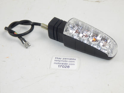 MOTORCYCLE SCOOTER MOPED LED TURN SIGNAL BLINKER FLASHER L=4.25" - MotoRaider