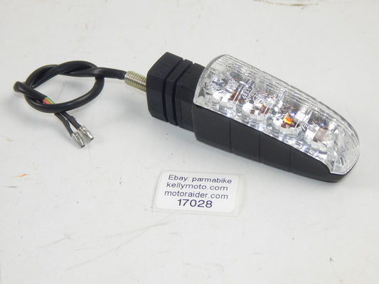 MOTORCYCLE SCOOTER MOPED LED TURN SIGNAL BLINKER FLASHER L=4.25" - MotoRaider