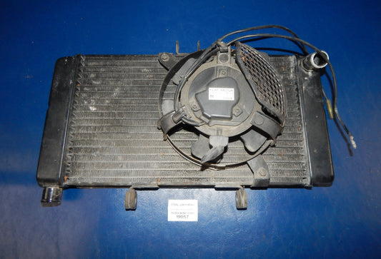 1993 SUZUKI BANDIT GSF 400 RADIATOR 17710-10D00 + FAN COOLING MOTOR - MotoRaider