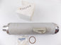 2004-2005 TRIUMPH DAYTONA 600/650 ALUMINUM WRAP SINGLE SILENCER MUFFLER T2201916 - MotoRaider