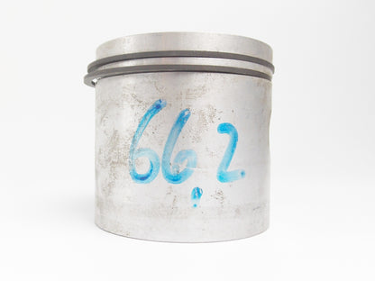 NOS CARNITI OUTBOARD BOAT MOTOR ENGINE PISTON + PIN + RINGS 66.2 MM ITALY - MotoRaider