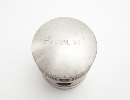 NOS WINTER MONDIAL 200cc MOTOR ENGINE PISTON+RINGS+PIN+CLIPS DIAMETER 62.2 mm - MotoRaider
