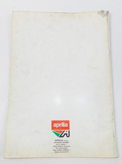 APRILIA 1990 PEGASO 125 SPARE PARTS CATALOG ENGLISH/FRENCH/GERMAN/SPANISH 213 - MotoRaider