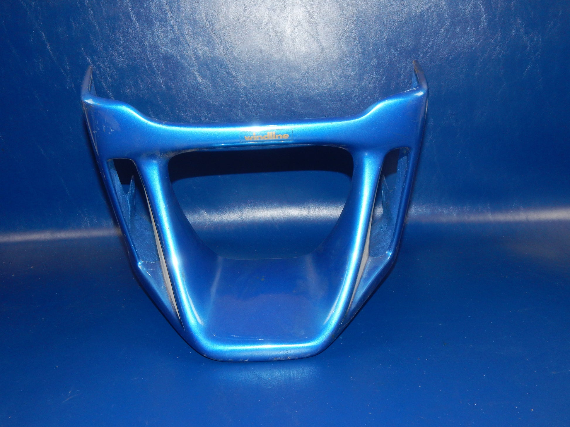 1980's SUZUKI GSX-400-FSW WINDLINE FIBERGLASS LOWER FAIRING ENGINE SPOILER COWL - MotoRaider