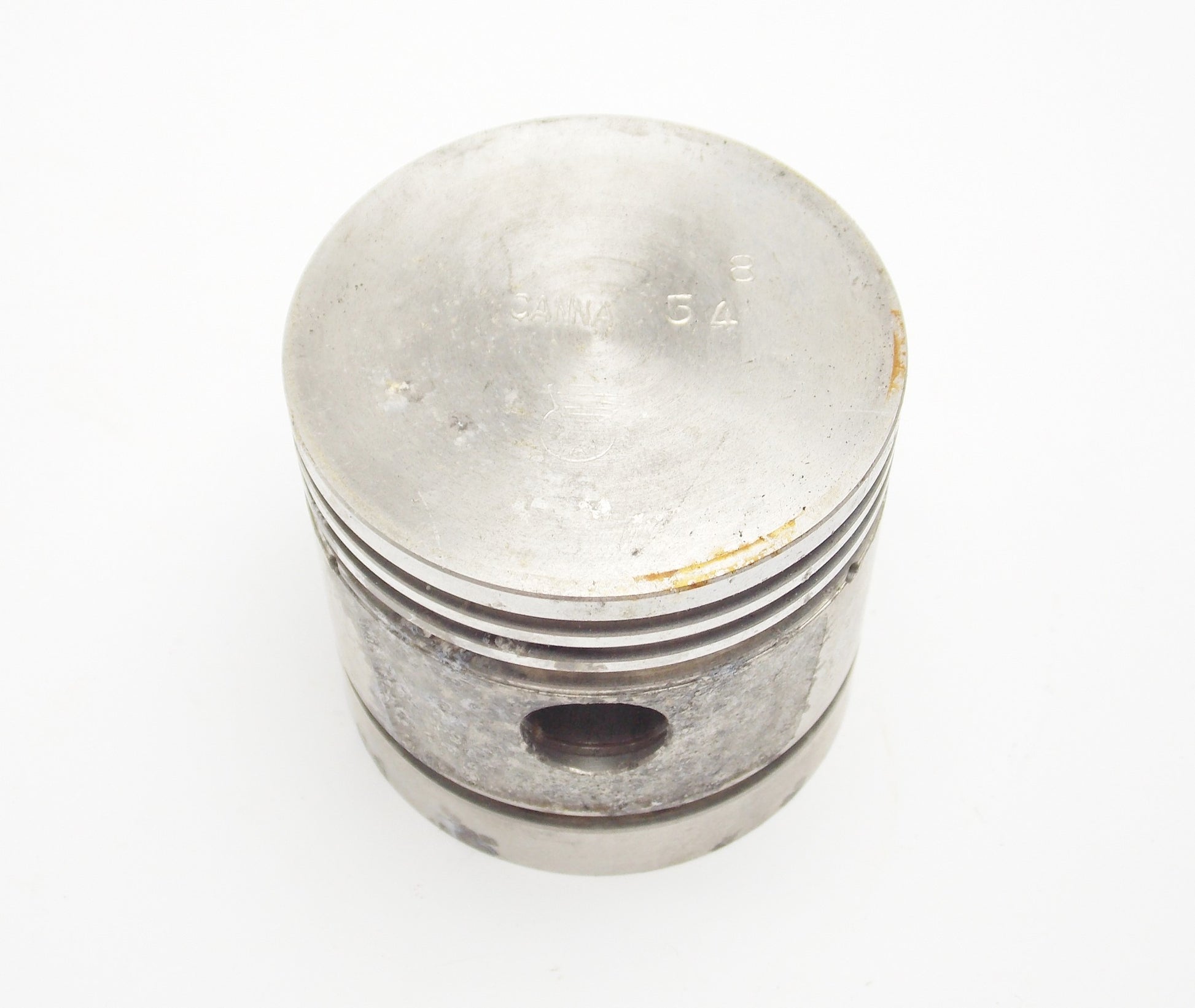 NOS DINAMIN PISTON + RINGS + PIN D. 54.8 mm GILERA SPORT 125 - MotoRaider