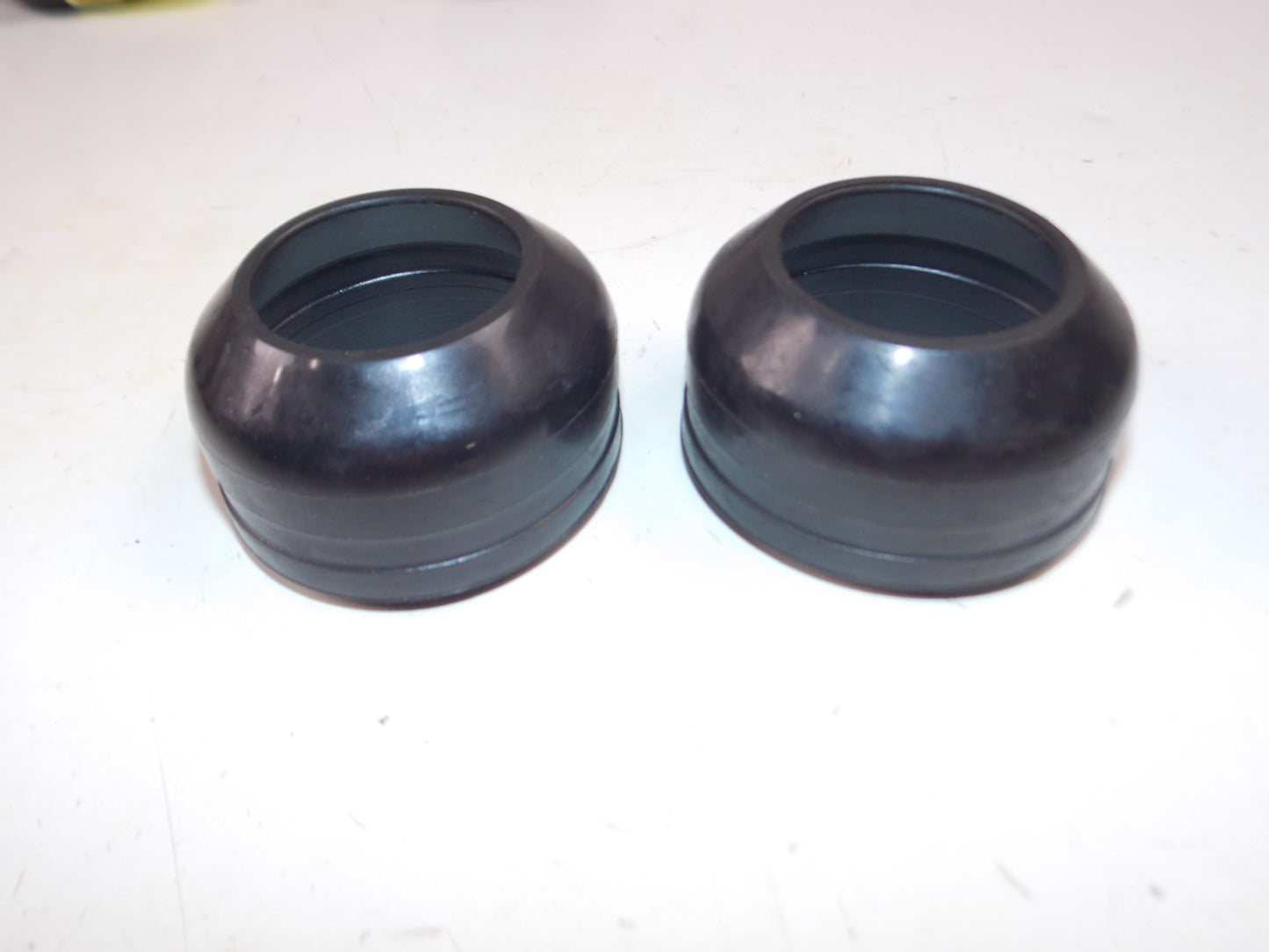 VINTAGE MOTORCYCLE FRONT FORK DUST COVERS ID=38-54mm MOTOCROSS ENDURO STREET - MotoRaider