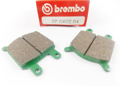 NOS BREMBO 1986 GARELLI GTA 125 FRONT PAIR BRAKE PADS 07.GR02.04 - MotoRaider