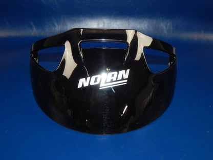 VINTAGE MOTORCYCLE HELMET SCOOTER NOLAN BROWN VISOR SHIELD SUN SCREEN ITALY - MotoRaider