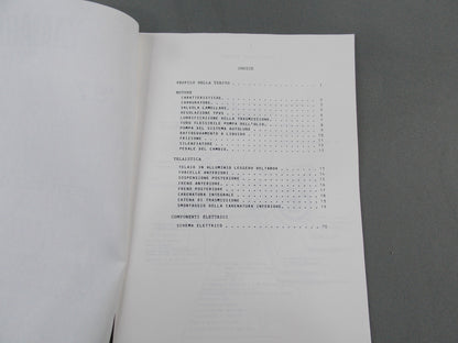 YAMAHA 1987 TZR 250 SERVICE GUIDE WORKSHOP MANUAL BOOK ITALIAN 90894-86302 - MotoRaider