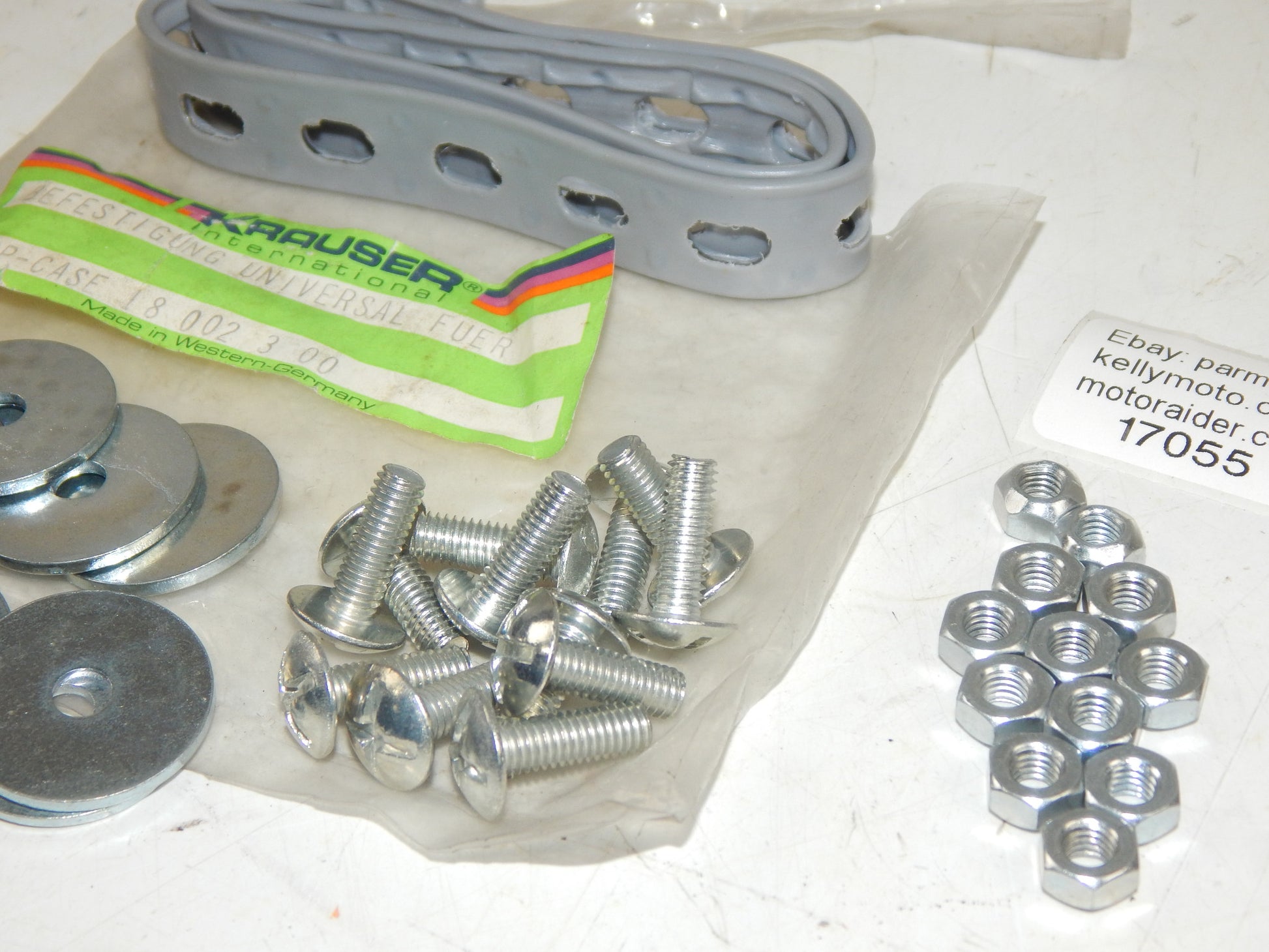 KRAUSER TOP CASE UNIVERSAL HARDWARE MOUNT KIT BOLT WASHER STRAP BMW 18002300 - MotoRaider