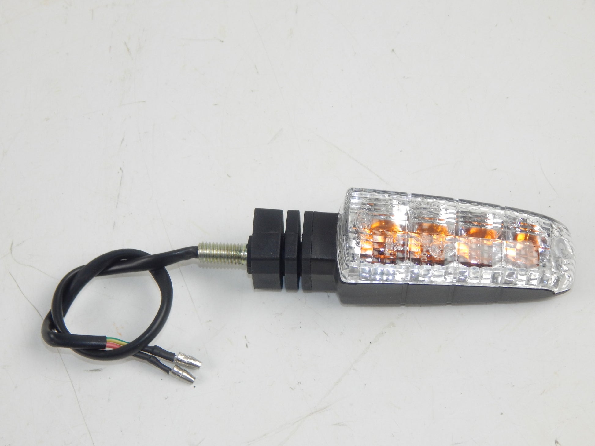 MOTORCYCLE SCOOTER MOPED LED TURN SIGNAL BLINKER FLASHER L=4.25" - MotoRaider
