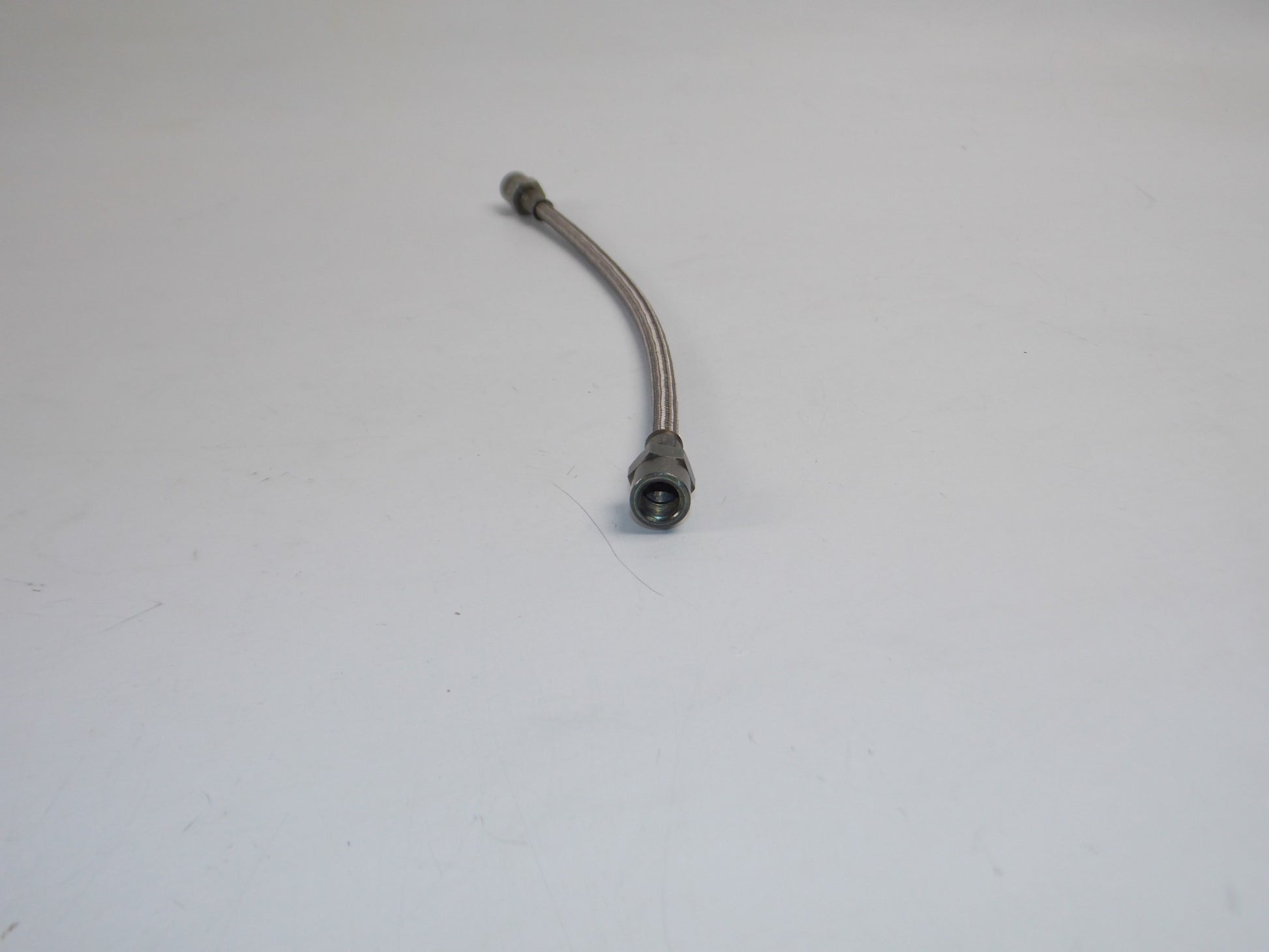 BRAIDED HYDRAULIC HOSE L=305mm THREAD 10mm OD=7mm MALE MALE BRAKE CLUTCH - MotoRaider