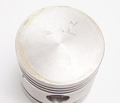 NOS DINAMIN PISTON+RINGS+CLIPS+PIN SET CPL 54.4 mm GILERA 125cc 4-STROKE TURISMO - MotoRaider