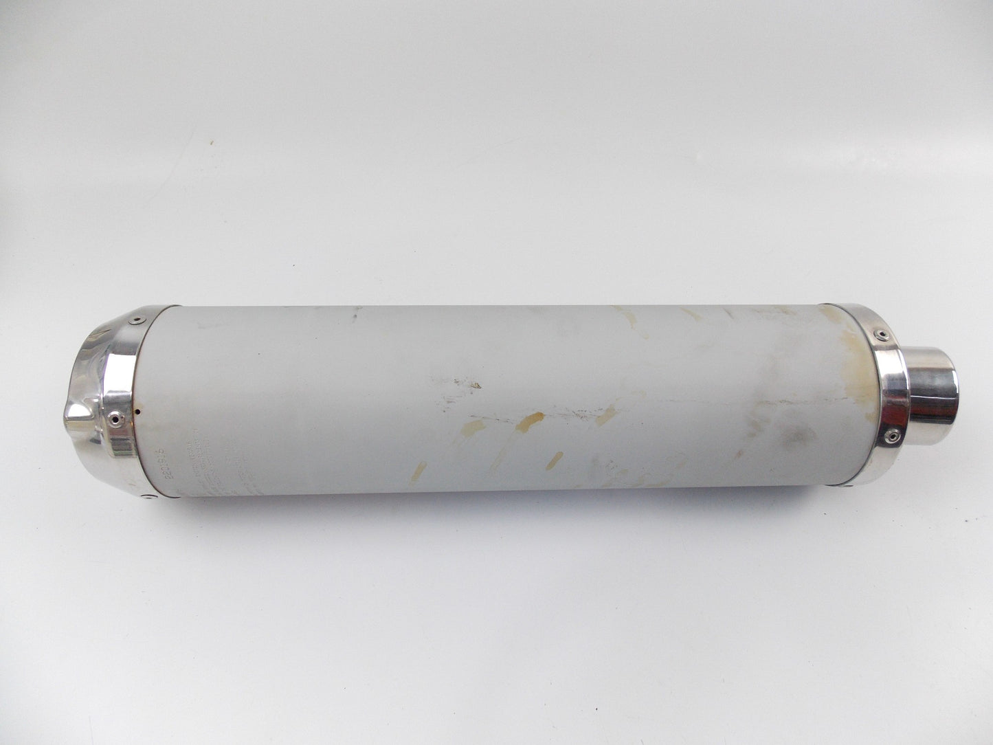 2004-2005 TRIUMPH DAYTONA 600/650 ALUMINUM WRAP SINGLE SILENCER MUFFLER T2201916 - MotoRaider
