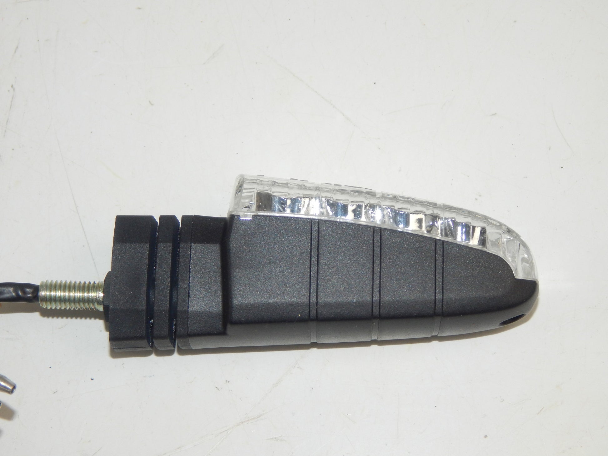MOTORCYCLE SCOOTER MOPED LED TURN SIGNAL BLINKER FLASHER L=4.25" - MotoRaider