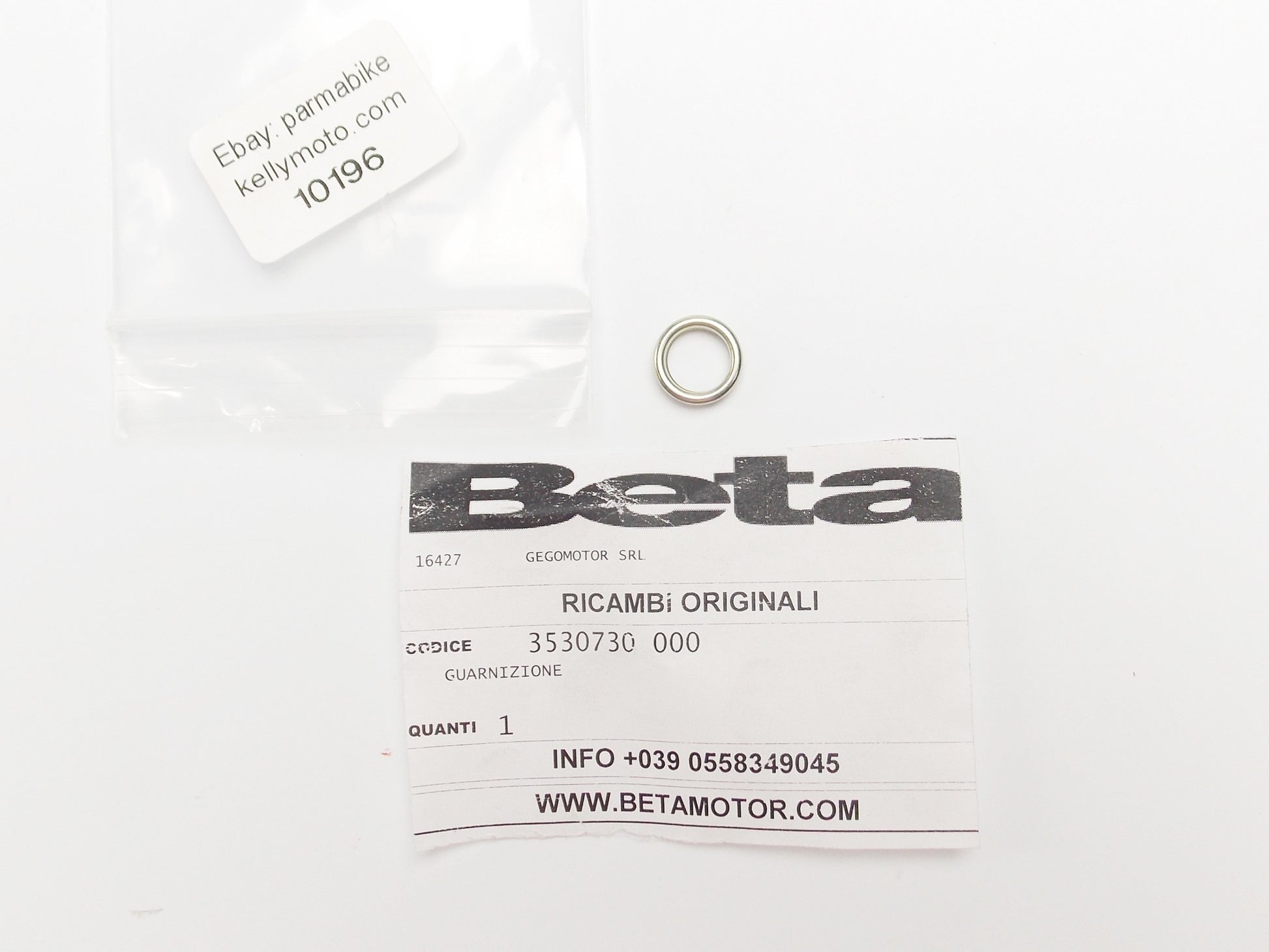 NOS BETA ALP 4.0 2017 4 STROKE ENGINE MOTOR CASE GASKET 3530730-000 - MotoRaider