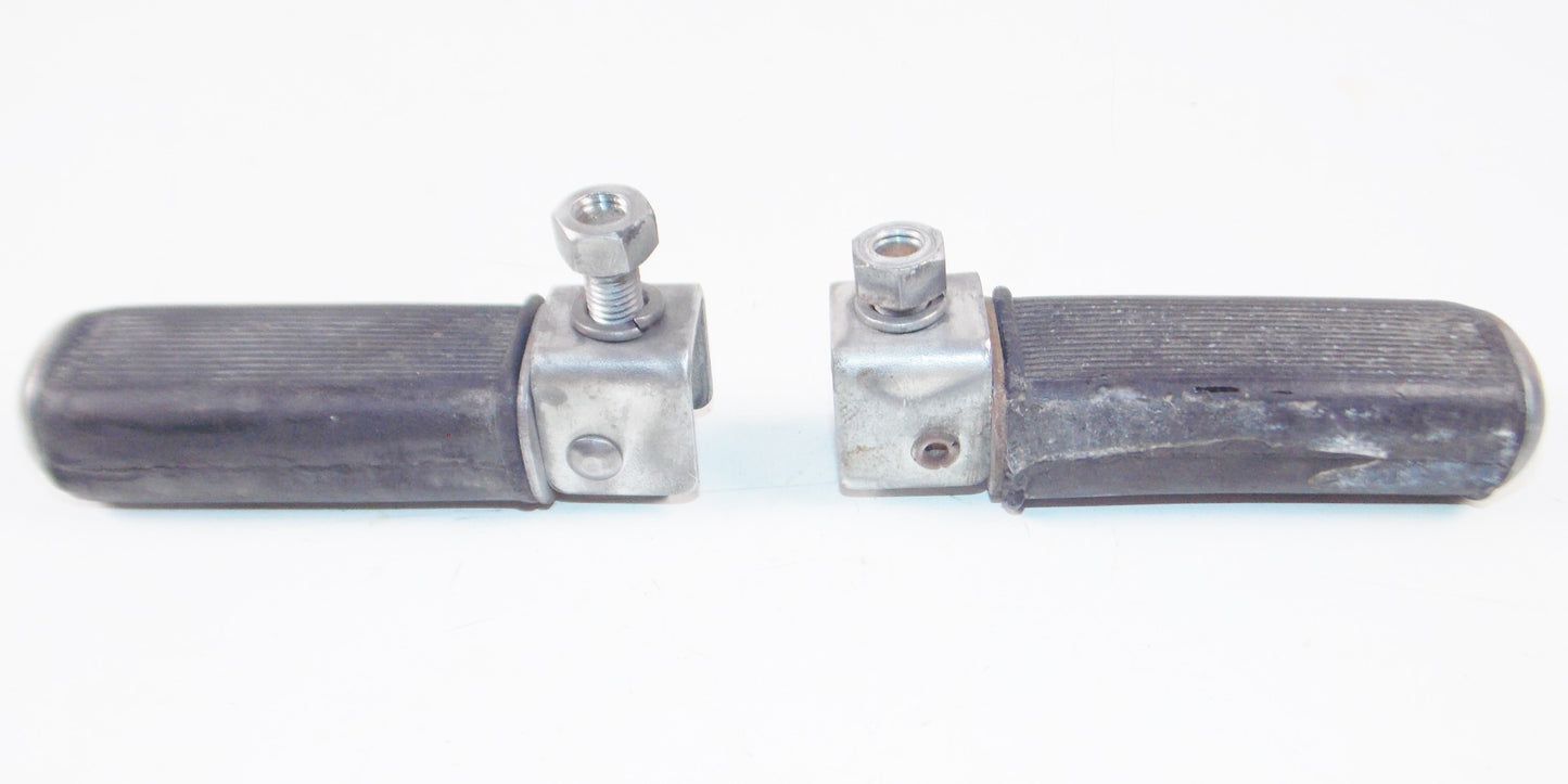 1972 MORINI CORSARO 125 FRAME CHASSIS PASSENGER FOOTREST PEGS STANDS - MotoRaider