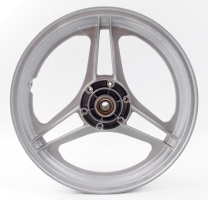 NOS OEM LAVERDA FRONT WHEEL RIM E-2.15X16" DOT-D 3 RAZZE STELLA SILVER - MotoRaider